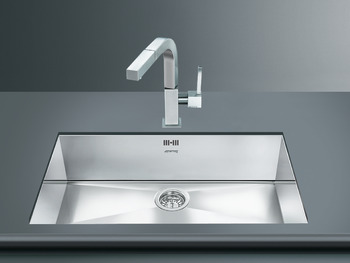 Smeg Quadra VSTQ72-2 1.0B Sink UH Stainless Steel