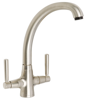 Rectangle Aquavibe TVB1BF D.Lvr Tap Brs Brushed Stainless Steel