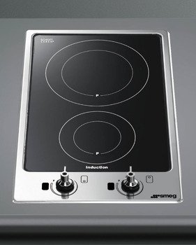 Smeg Cls Dom PGF32I-1 Hob Ind 2Z Stainless Steel 536.04.450