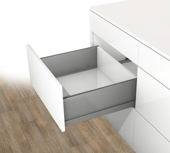 NPS Drawer Set w SC 40kg 186/270mm Silver 551.96.940