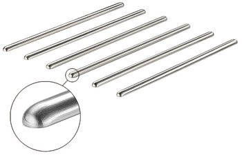 Hot Rods for Protecting Worktops Self Adhesive Zinc alloy Length 300 mm 808.90.090