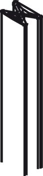 Hawa Junior 40GL+GP Alt Cent Door Stop 941.24.042