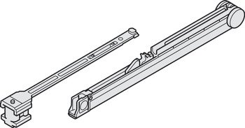 Soft and Self Closing Mechanism for Sliding Interior Doors Slido D-Line11 Top hung system For door weight 50 kg 940.42.304