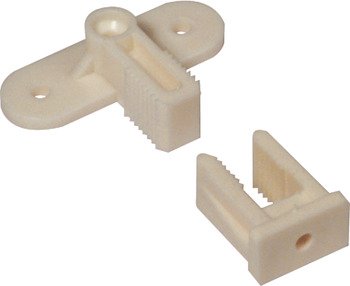 Permafix Block SF 47x33x15mm Plastic CrWht 245.16.410