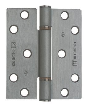 Butt Hinge 3 Knuckle 100 x 86 mm Stainless Steel Hi-Load Staggered hole pattern Satin 926.88.010