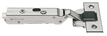 Concealed Cup Hinge 110° Full Overlay Mounting Click on Arm Tiomos For standard applications Screw fixing cup 45/9.5 with soft close Tiomos Night - anthracite 348.31.805
