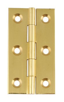Butt Hinge 64 x 35 mm Brass Polished brass 354.20.820