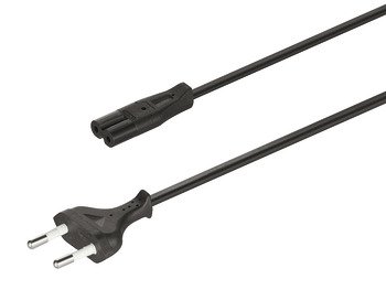Loox LED M.Lead Euro Plug 250V 2.0m Black 833.89.002