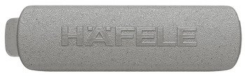 MXP Hafele Logo Cover Caps Plastic Grey 551.61.580