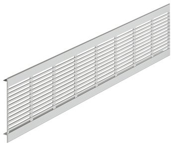 Ventilation Grille Phillips Slot 500x100mm Anodised Silver Fire Rated 575.28.934