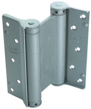 Spring Hinge Double Action 175 x 107 mm Silver lacquered steel 927.90.049