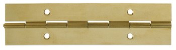 Continuous Hinge 1834 mm Length Brass Light/medium duty Open width 51 mm thickness 1.2 mm 351.16.810