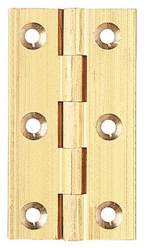 Broad Style Hinge 64x35mm Brass Self 354.19.026