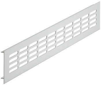 Ventilation Grille Rectangle 150x1000mm Aluminium M.Silver Fire Rated 575.20.955
