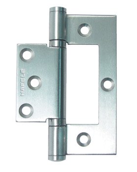 Butt Hinge Flush 102 x 70 mm Grade 201 Stainless Steel Unhanded Satin 926.97.001