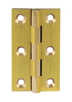 Broad Style Hinge 51x29mm Brass Antique 354.19.119