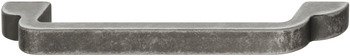 Theodore D Pull Handle Zinc Alloy Antique Tin 128mm Fixing Centres 106.61.943