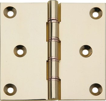 Butt Hinge Proj DPBW 75x75mm Brass Polished Brass 921.08.600