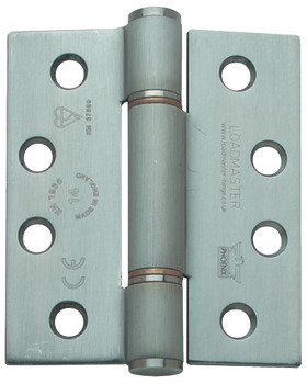 Butt Hinge 102 x 89 mm Grade 316 Stainless Steel Loadmaster ANSI hole pattern (template drilled) Radius corners polished 926.91.301