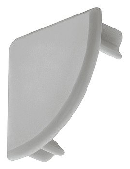 Loox5 2195 Profile SM Endcaps Plastic Silver 833.74.822