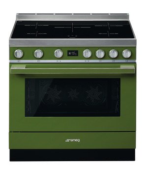 Smeg Por CPF9IPOG Range Ckr Ind Grn/Stainless Steel 535.64.850