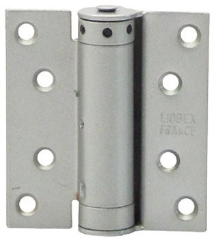 Spring Hinge Single Action 75 x 68 mm Steel Silver lacquered steel 926.72.009