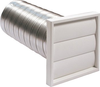 Manrose Sys4 100mm Wall Grille Kit Wht 565.30.610