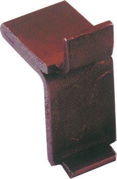 Shelf Support Stud 16x14mm Dbl Steel Dk Brz 283.01.140