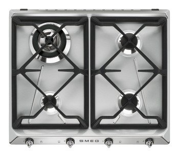 Smeg Vic SR964ZGH Hob Gas 4Z Stainless Steel 536.04.094