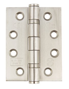 Butt Hinge Ball Bearing Grade 13 102 x 76 mm 316 Stainless Steel Satin stainless steel 926.33.700
