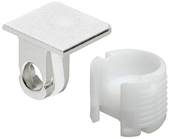 Tab Shelf Connector 19mm Screw Zinc Alloy NP 263.73.553