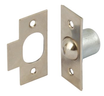 Bales Catch Sprung Ball Bearing Mild Steel Electro brassed 911.24.055
