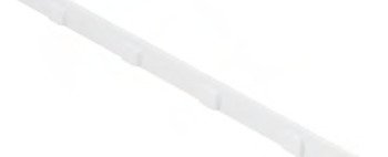 Banio Storage System Add Fixing Rail Plastic Wht 556.23.790