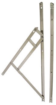 Loadpro HD Friction Hinge 406mm 430 Stainless Steel 911.59.162
