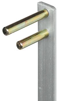 Central Locking Bar Bright Aluminium Symo 3000 Length 800 mm 237.10.004