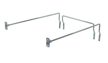 Filing Rails+Stop Rails 450mm Steel Chrome Plt 559.94.245
