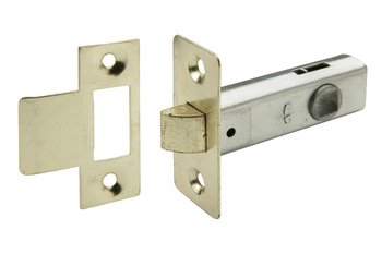 Economy Tubular Mortice Latch 57/76mm NP 911.03.196