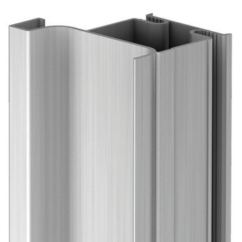 Gola System D Profile Vrt End 2.67m Aluminium Wht 126.36.973