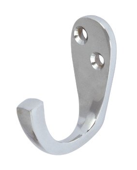 Trad Coat Hook Sgl 41mm Zinc Alloy PC 845.00.210