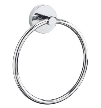 Towel Ring Height 162 mm Width 185 mm Depth 43 mm Romsey Chrome plated finish 580.88.010