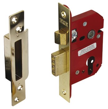 Mortice Sashlock Lock Case Only Steel and Zinc Alloy Backset 44 mm case size 67 mm satin stainless steel 911.03.605