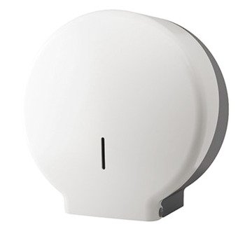 Mini Jumbo Toilet Roll Dispenser Wht ABS 980.91.410