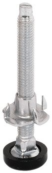 Plinth Adj Fit M8x45mm D23mm Galvanised Steel/Wht 637.05.000