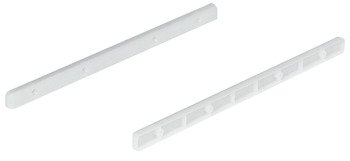 Guide Rail 17mm Groove 8x285mm Plastic Wht 430.15.701