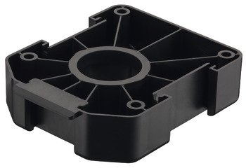 AXILO 78 Plinth Foot Top Sec SF Rec Black 637.76.333