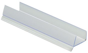 Plinth Seal 18/19mm 3050mm Plastic Trans 713.25.098