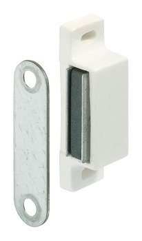 Magnetic Catch 3-4kg SF Steel/Plastic White 246.26.720