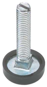 Plinth Adj Fit M8x45mm D23mm Galvanised Steel/Black 637.05.210