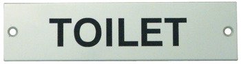 Sign 140x35mm-TOILET SSS 987.18.530