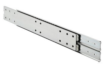 6026 BB Drawer Runner 2-Way Sgl 95kg 450mm Bright Zinc Plated 420.45.904